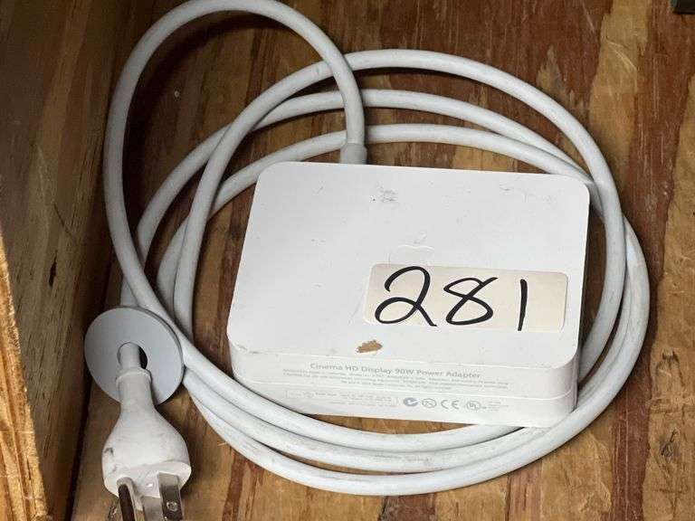 APPLE CINEMA HD DISPLAY 90W POWER ADAPTER MODEL A1097