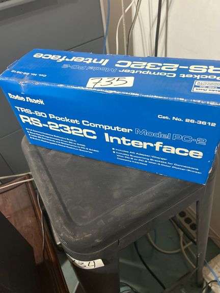 Original first edition radio shack trs-80 pocket computer model pc-2 with rs-232c interface Cat No: 26-3612 new in original box, collectors item!