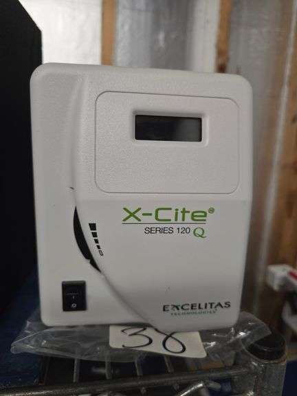 EXCELITAS X-CITE SERIES 120Q LUMEN DYNAMICS XI120-Q 120W VIP LAMP WITH POWER CABLE