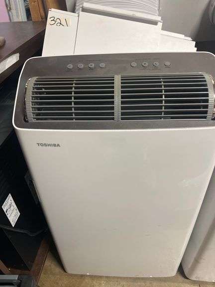 TOSHIBA MOBILE TYPE AIR CONDITIONER MODEL RAC-PT1412HVWRU 115V 60Hz BTU/H: 14000/12000 IN GREAT WORKING CONDITION