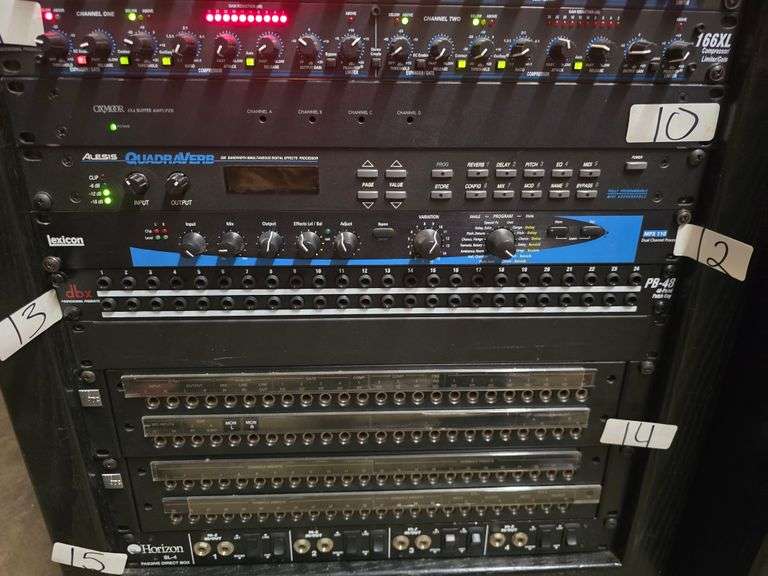LEXICON MPX110 DUAL CHANNEL PROCESSOR  WITH POWER CABLE