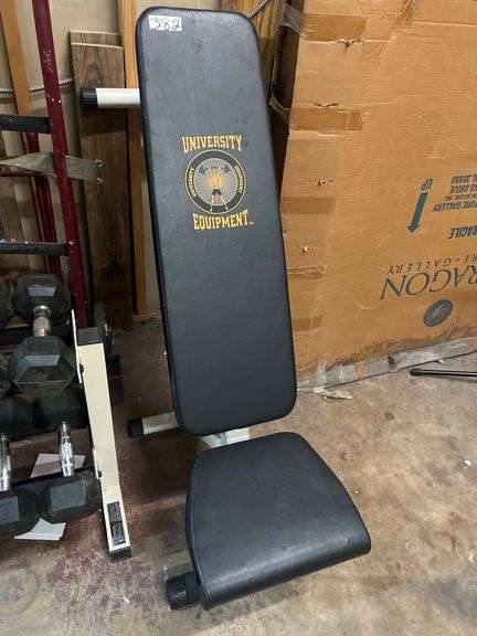 UNIVERSITY EQUIPMENT WEIGHTLIFTING BENCH