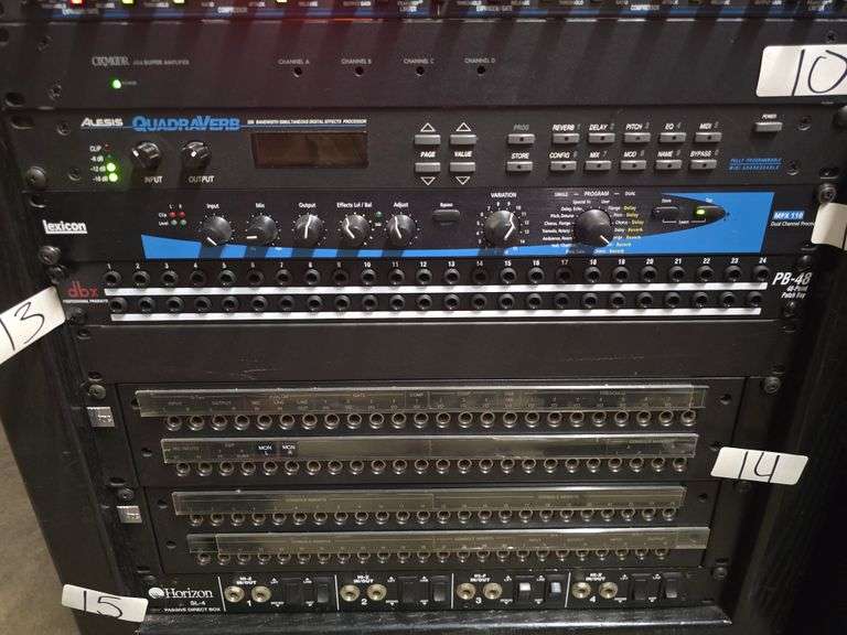 DBX PROFESSIONAL PRODUCTS PB-48 48-POINT PATCH BAY WITH POWER CABLE