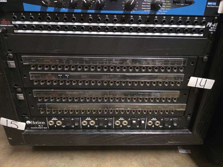 ADC QCP 4662699 48-POINT PATCH BAY 1/4" CABLE PRE PUNCHED