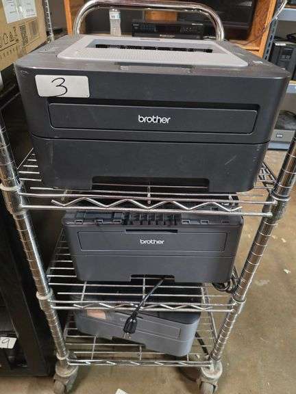 BROTHER HL SERIES PRINTERS INCLUDING HL-2240, HL-L23700W WITH POWER CABLE, & HL-L2320D WITH POWER CABLE