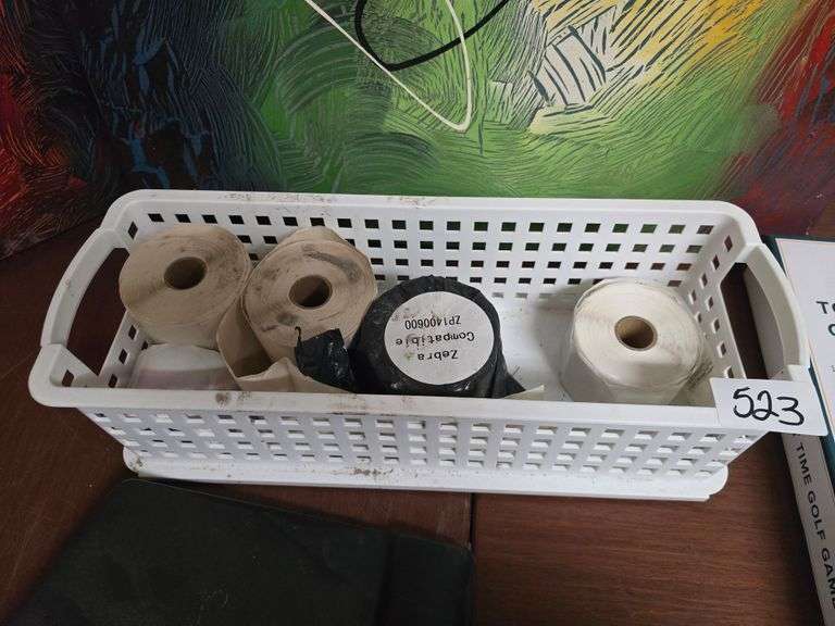 VARIETY OF ZEBRA PRINTING LABELS