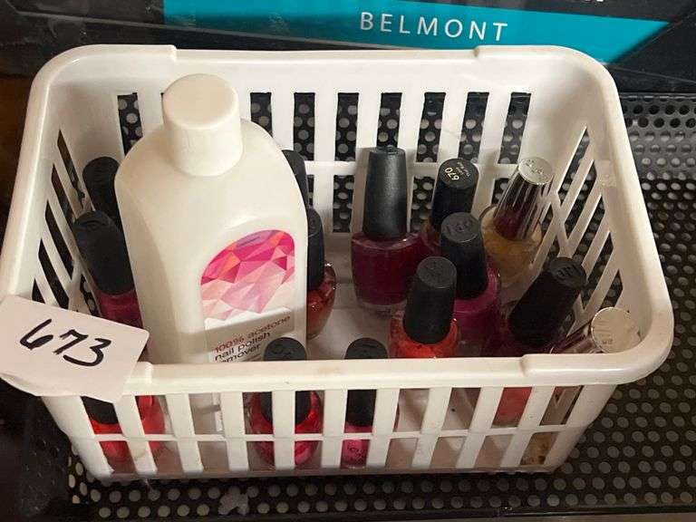 NAIL POLISH IN VARIOUS SHADES AND NAIL POLISH REMOVER