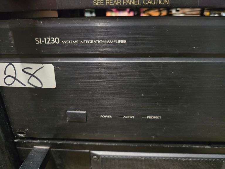 NILES SI-1230 SYSTEMS INTEGRATION AMPLIFIER WITH POWER CABLE