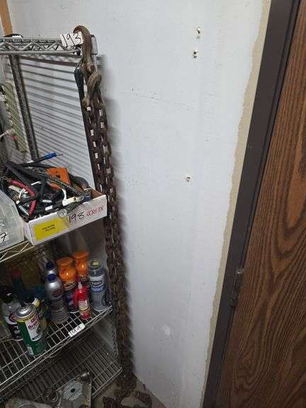 HEAVY DUTY CHAIN WITH HOOKS ON BOTH ENDS