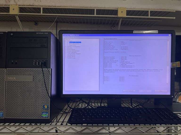 DELL OPTIPLEX 3020 COMPUTERS i5 INTEL WITH (2) DELL MONITORS, (2) POWER CABLES, VGA CABLE AND USB KEYBOARD INCLUDED! *sold per computer hard drives not included
