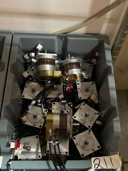 AEMTEK PITTMAN N2342A175-R1 10479501 REV. D  48VDC 2048CPR SERVO MOTORS WITH (3)  CABLES ATTACHED TO EACH