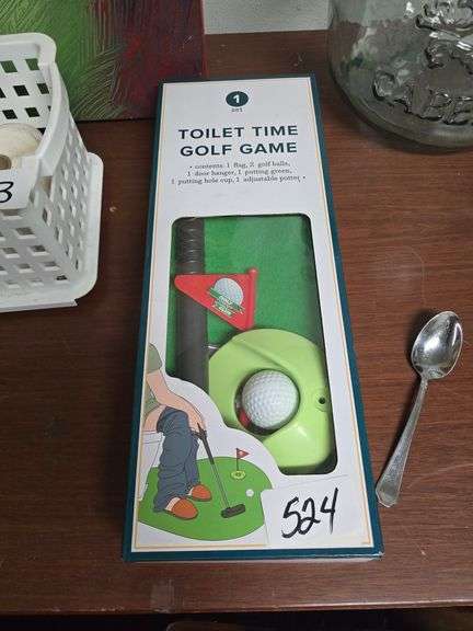 TOILET GOLF GAME