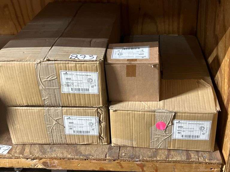 COOPER COMMERCIAL PRODUCTS 660DC EMT ZINC COMPRESSION COUPLING 1/2" CASE OF 350PCS