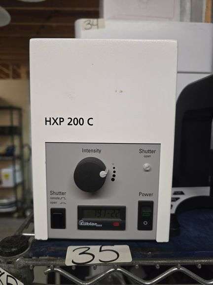 ZEISS HXP 200C SHUTTER WITH KUBLER CODIX DIGITAL SCREEN