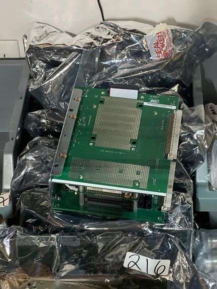 D4D TECHNOLOGIES 10436101 PCB BOARD WITH GOLD PLATED MALE LARGE CONNECTORS