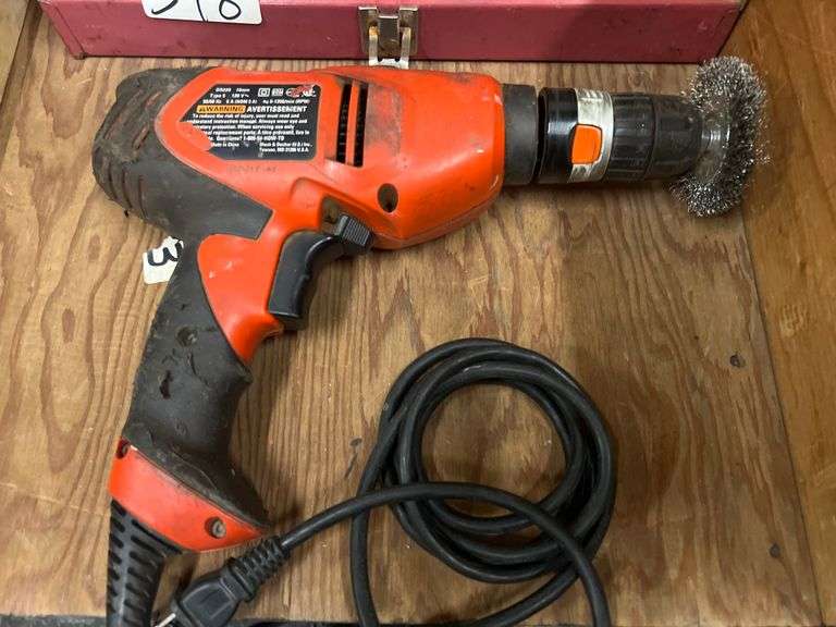 BLACK & DECKER DR220 10mm TYPE 5 0-1350RPM