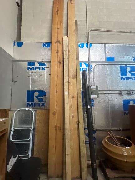 WOOD PLANKS INCLUDING 2 BY 16 BY 11"w & 7"W ; 2 BY 10 BY 3.5" ; ECT