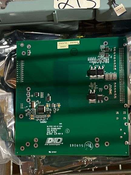 PCB BOARD BY D4D TECHNOLOGIES 10436701 REV. F MLTFR3 94V-0 1824