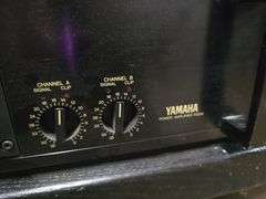 YAMAHA POWER AMPLIFIER P2250 WITH POWER CABLE VINTAGE STUDIO NEAR-FIELD POWER AMP