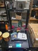 CREALITY CR-10S PRO 3D PRINTER WITH MANUAL, POWER CABLE, DATA CABLE AND SMALL TOOLS INCLD.