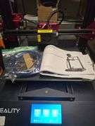 CREALITY CR-10S PRO 3D PRINTER WITH MANUAL, POWER CABLE, DATA CABLE AND SMALL TOOLS INCLD.