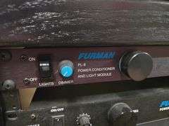 FURMAN PL-8 POWER CONDITIONER & LIGHT MODULE WITH POWER CABLE