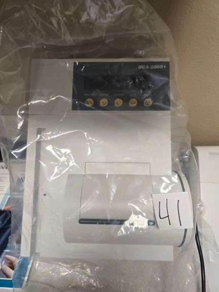BAYER DCA 2000+ HEMOGLOBIN ANALYZER REF:5031C WITH POWER CABLE AND QUICK REFERENCE GUIDE