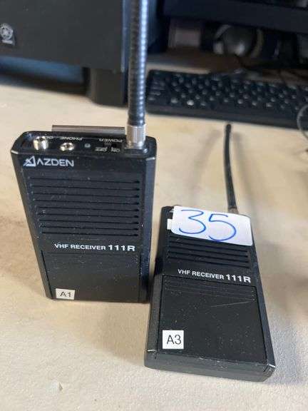 AZDEN VHF RECEIVER 111R A1 169.505MHZ