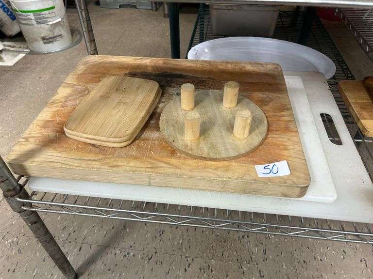 CUTTING BOARDS INCLUDING WOOD AND PLASTIC