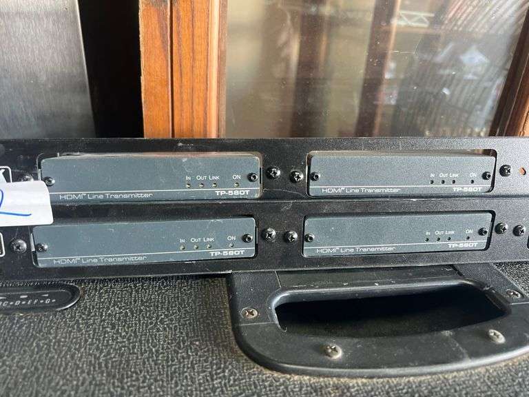 KRAMER HDMI LINE TRANSMITTER TP-580T WITH (2) BRACKETS INCLD.