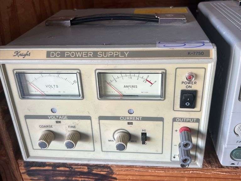 KNIGHT DC POWER SUPPLY K-7750