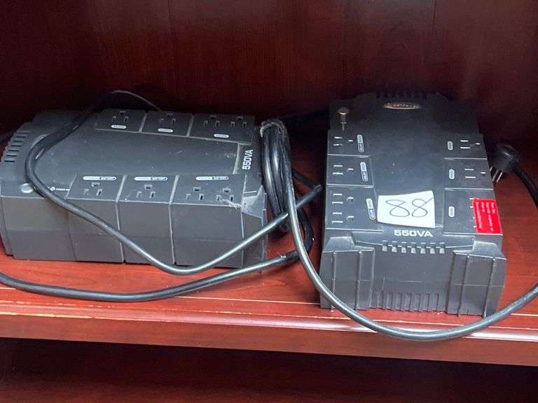 CYBERPOWER 550VA BATTERY BACKUP POWER UNIT