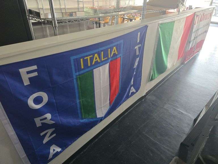 WALL HANGING LARGE FLAGS