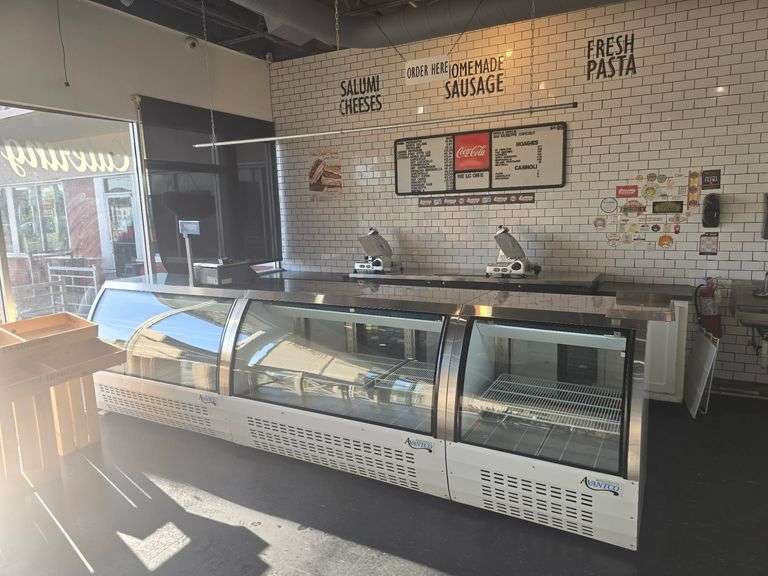 SOLD! Complete Italian Market & Restaurant Auction Landlord Lockout Auction Ends Tuesday october 14th 6pm