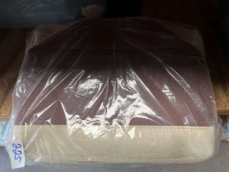BROWN AND BEIGE MEDIUM FABRIC ORGANIZERS