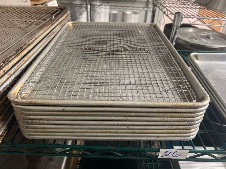 13"x18" BAKING SHEET WITH SINGLE METAL TRAY INCLD.