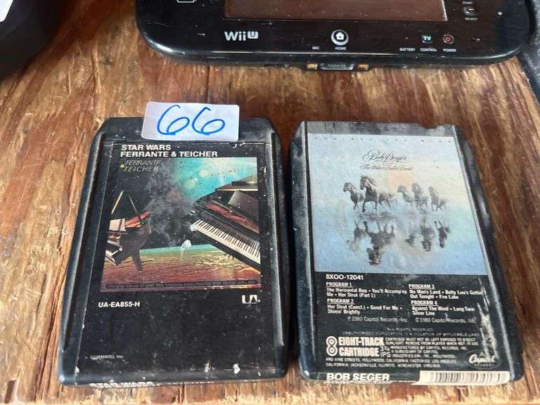 8 TRACKS INCLUDING STAR WARS FERRANTE & TEICHER & BOB SEGER AND THE SILVER BULLET BAND AGAINST THE WIND