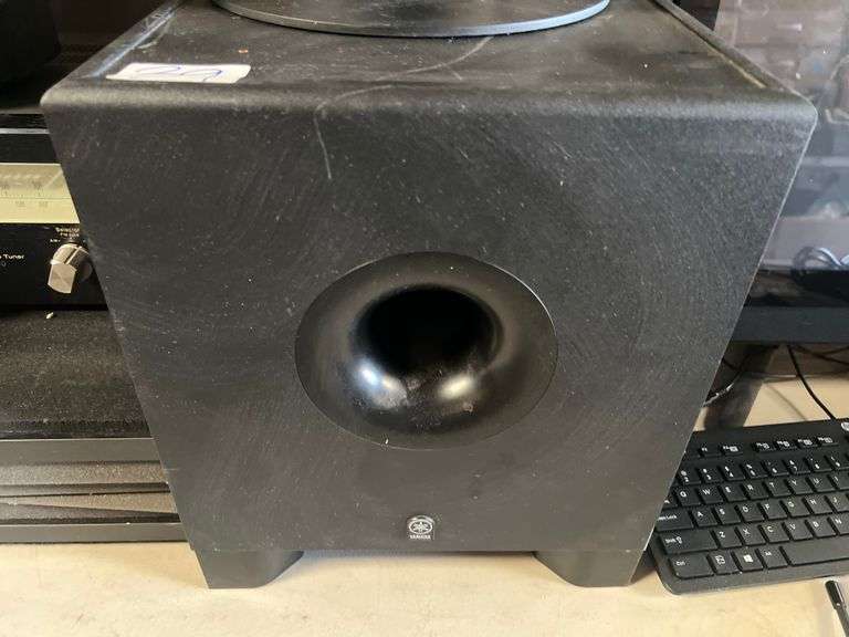 YAMAHA HS10W SUBWOOFER WITH POWER CABLE INCLD.