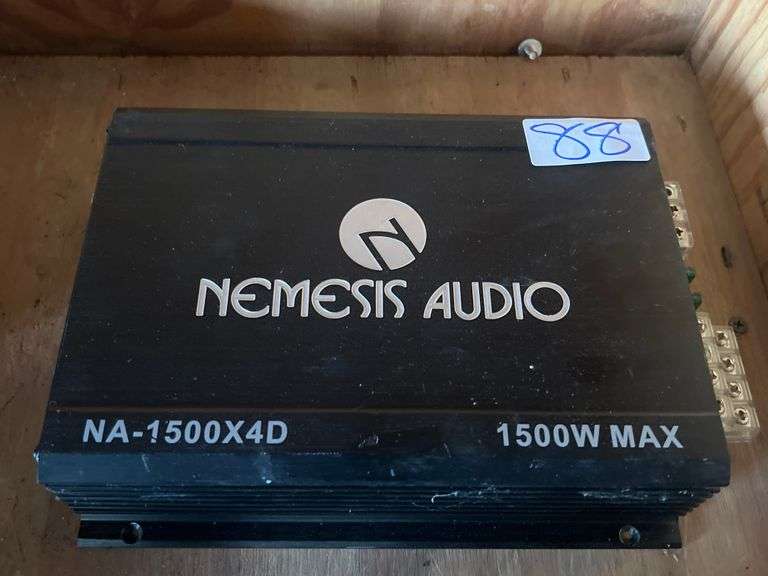 NEMESIS AUDIO NA-1500X4D 1500W MAX