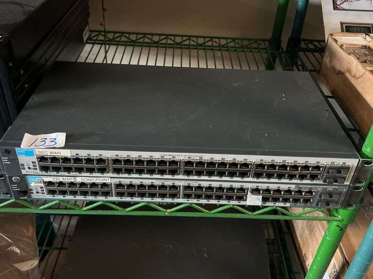 HP PROCURVE SWITCH 2510G-48 J9280A & HP V1810-48G SWITCH J9660A