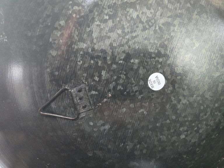 METAL WALL HANGING DÉCOR BOWLS SET OF 3