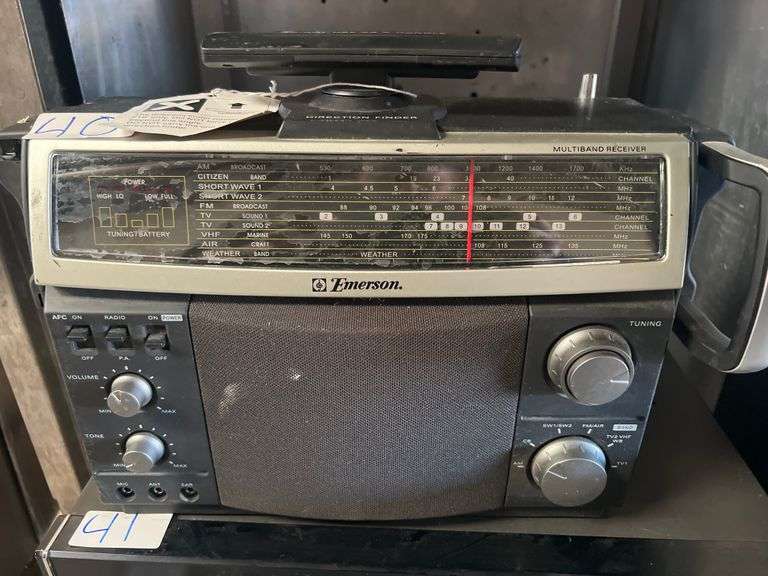 EMERSON MULTIBAND RECEIVER MODEL MBR-1