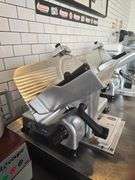 GLOBE MODEL G12 G-SERIES MANUAL FOOD SLICER 1/2HP NSF WITH MANUAL AND GUIDE INCLUDED