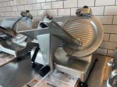 GLOBE MODEL G12 G-SERIES MANUAL FOOD SLICER 1/2HP NSF WITH MANUAL AND GUIDE INCLUDED