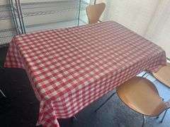 FORMICA TOPPED TABLE 4' x 30" x 30"H