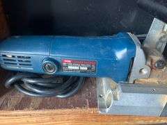 RYOBI JOINER MACHINE JM-100 DOUBLE INSULATED 90000RPM WITH METAL TOOL BOX INCLD.