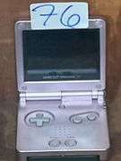 NINTENDO GAMEBOY ADVANCE SP AGS-101
