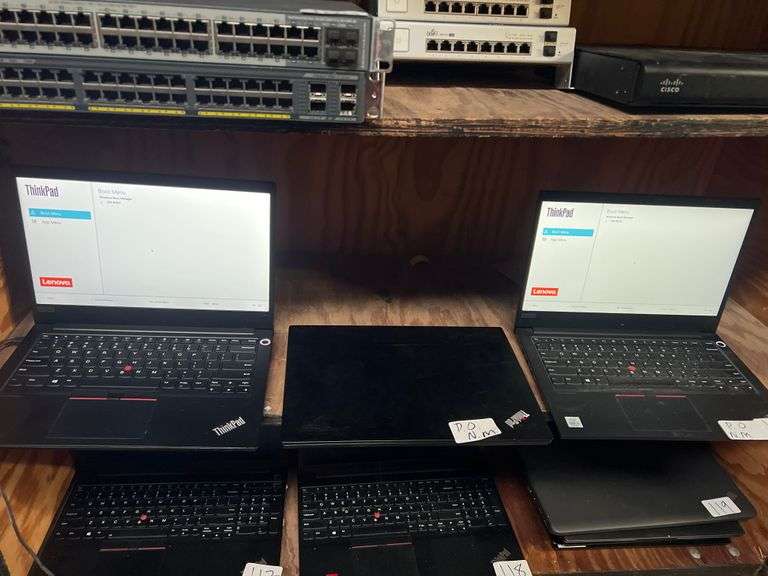 LENOVO THINKPAD E14 LAPTOP ORIGINALLY WITH CORE I5 10TH GEN & CORE i5 INTEL NO MEMORY BUT MOST POWER ON