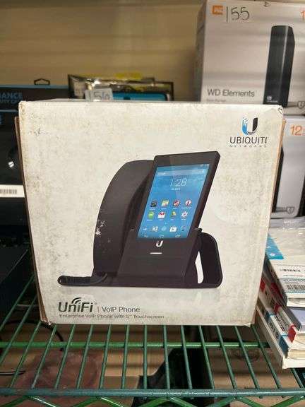 UNIFI VOIP ENTERPRISE PHONE WITH 5" TOUCHSCREEN