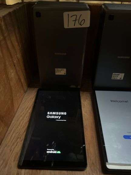 SAMSUNG GALAXY TAB A ANDROID TABLETS SM-T227U MOST TESTED AND POWER ON BUT SOME PASSWORD PROTECTED